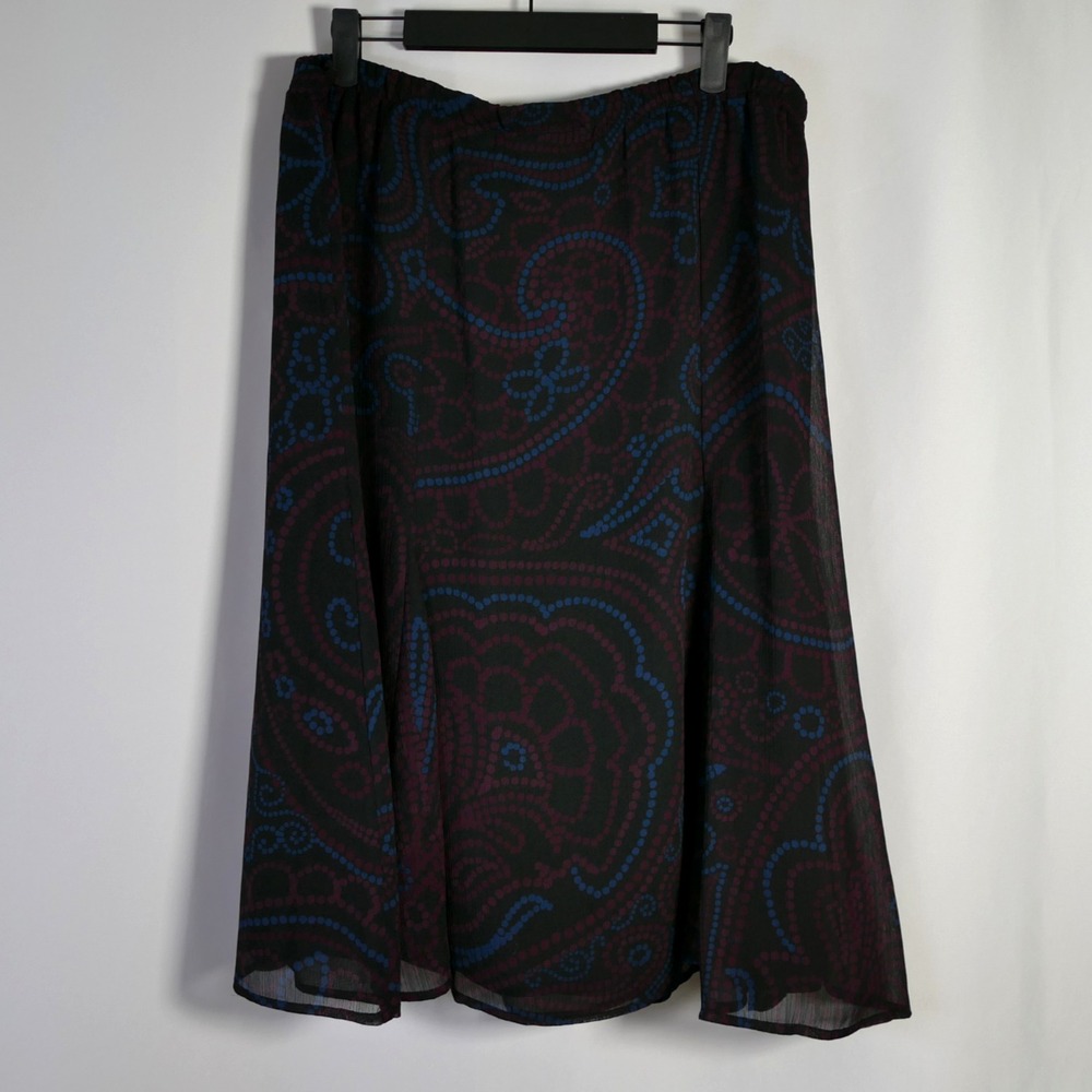 Sag Harbor Womens Y2K Fairy Grunge Artsy Midi Skirt Size M Festival Ethereal